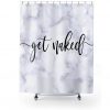 Get Naked Shower Curtain KM