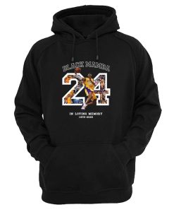 Kobe Bryant In Loving Memory Black Mamba Basketball Moments Tribute Los Angeles Number 24 Hoodie KM