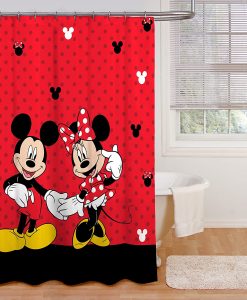 Minnie Mouse Shower Curtain KM