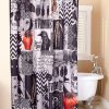 Nevermore Halloween Bath Collection Shower Curtain KM