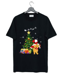 Pooh Santa Merry Christmas T Shirt KM