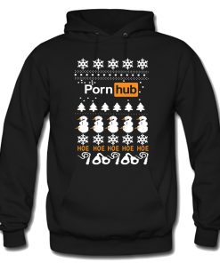 Porn Hub Christmas Hoodie KM