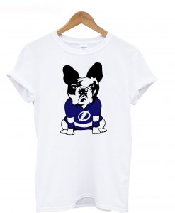 Tampa Bay Lightning French Bulldog T-Shirt KM