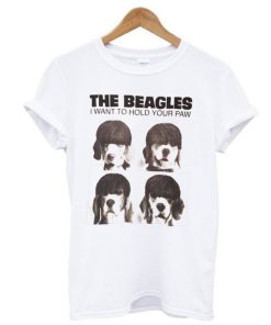 The Beagles I Want To Hold Your Paw T Shirt KM