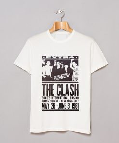 The Clash 1981 Poster T Shirt KM