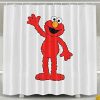 The Muppet Elmo Elmo’s World Logo Fashion Shower Curtain KM