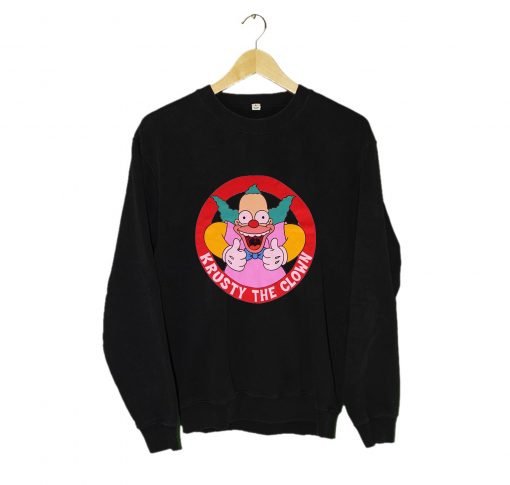 The Simpsons Krusty The Clown Sweatshirt KM