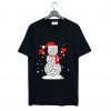 Volleyball Snowman T Shirt KM