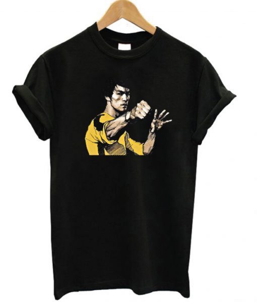 Bruce Lee Yellow Suit T-Shirt KM