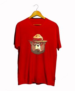 Burton Smokey The Bear T Shirt KM