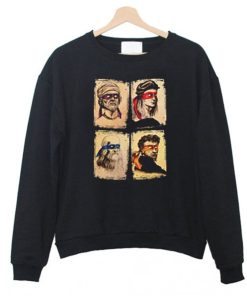 Donatello Raphael Leonardo Michelangelo Sweatshirt KM