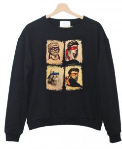 Donatello Raphael Leonardo Michelangelo Sweatshirt KM