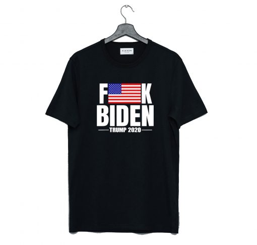 Fuck Biden American Flag T-Shirt KM