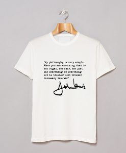 John Lewis good trouble quote T-Shirt KM