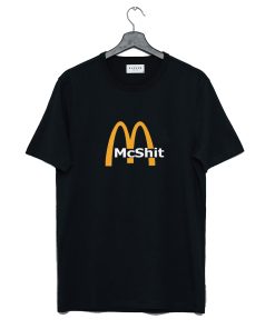 McShit McDonald T Shirt Black KM