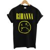 Nirvana Rihanna T Shirt KM