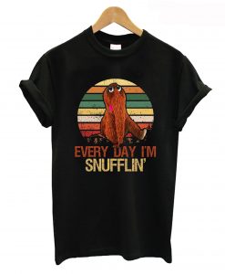 Snuffleupagus every day I’m snufflin T-Shirt KM