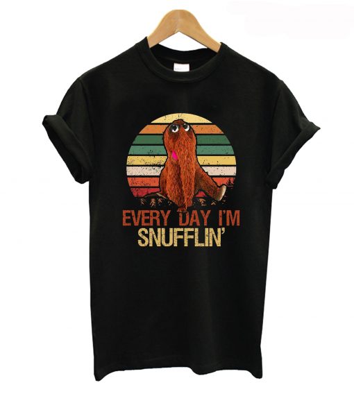 Snuffleupagus every day I’m snufflin T-Shirt KM