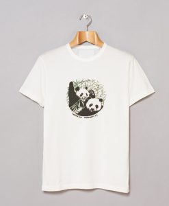 Vintage National Zoo Souvenir Mug Panda Bears T-Shirt KM