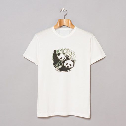 Vintage National Zoo Souvenir Mug Panda Bears T-Shirt KM