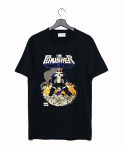 Vintage Rare Marvel Punisher Shirt Superhero Comic 90'S T Shirt KM