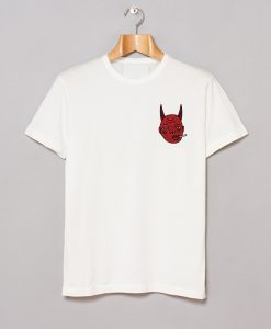 White Devil Head T Shirt KM