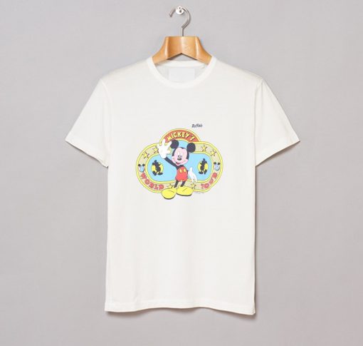 1990s Men's Mickey's World Tour T-Shirt KM