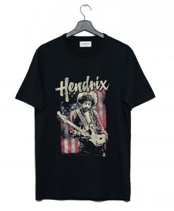 American Flag Jimi Hendrix T-Shirt KM