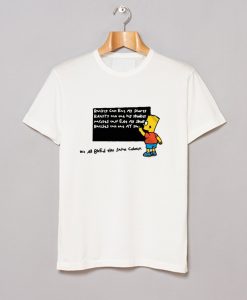 Bart Simpson Racists Can Eat My Shorts T Shirt KM