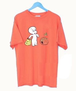 Casper The Friendly Ghost Pumpkin T-Shirt KM