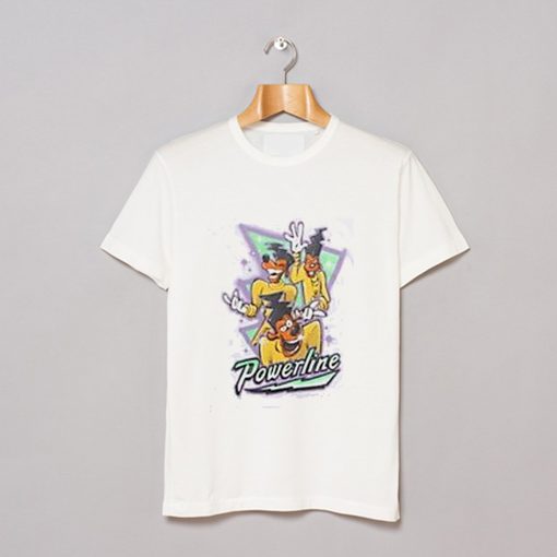 Goofy Movie Powerline Airbrushed T-Shirt KM