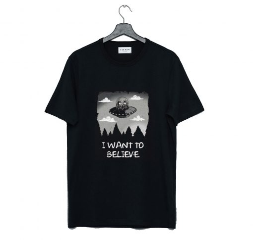 I Want To Believe in Kang and Kodos T-Shirt KM