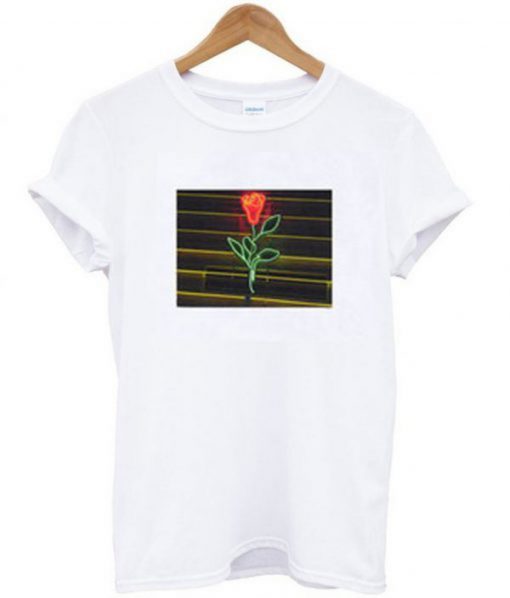 Louis Tomlinson Neon Rose T-Shirt KM