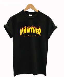 Thrasher Black Panther Wakanda T-Shirt KM