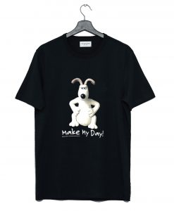 Vtg Wallace & Gromit Make My Day T-Shirt KM