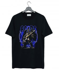 ACDC Band Skeleton Wings T Shirt KM