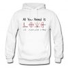 All You Need Is Love Hoodie KM