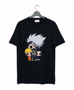 Anime Chibi Kakashi Naruto Sasuke t-shirt KM