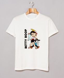 Betty Boop and Bimbo Sericel and King Features Syndicate T Shirt KM