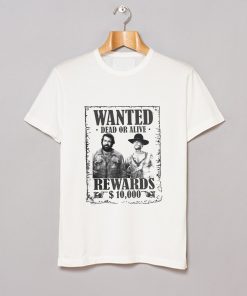 Bud Spencer Terence Hill Wanted Lo Chimavano Trinity T Shirt KM