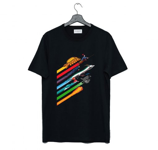 Rainbow Studio Ghibli T-Shirt KM