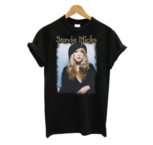 Stevie Nicks – Vintage Fleetwood Mac Female Singer T-Shirt KM