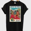 Around the world Daft Punk T Shirt KM