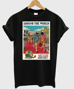 Around the world Daft Punk T Shirt KM