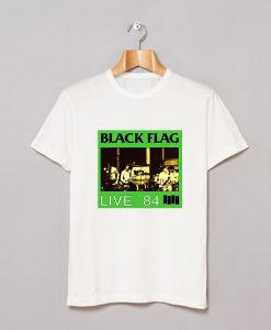 Black Flag LIVE 84 T-Shirt KM