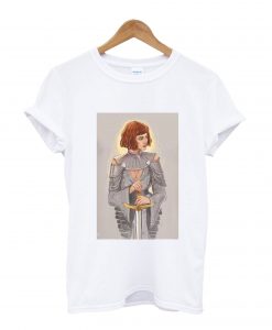 Joan of Arc Zendaya T-Shirt White KM