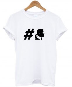 Karl Lagerfeld Hashtag T-Shirt KM