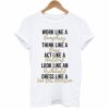 Like A Gossip Girl T-Shirt KM