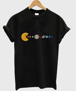 Sun Eating Other Planets Funny T-Shirt KM
