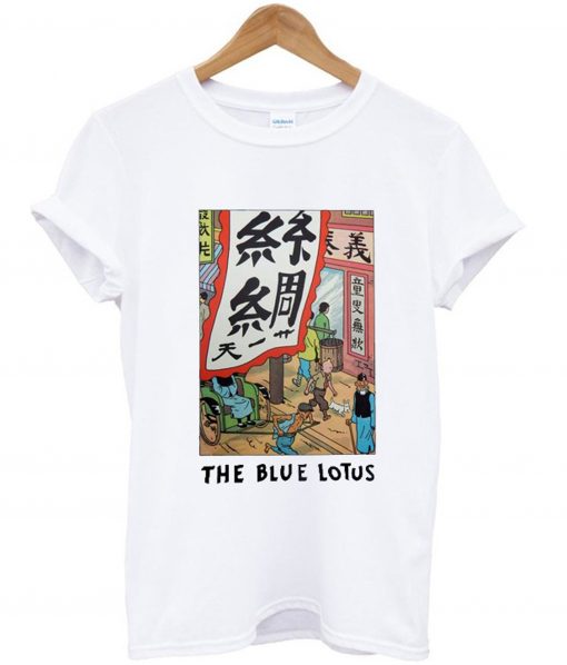 The Blue Lotus Tintin T-Shirt KM